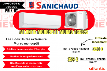Atlantic monosplit murao access